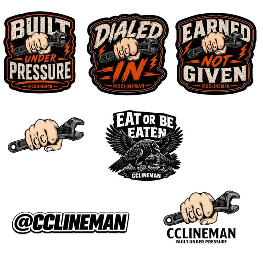 7 PIECE STICKER PACK