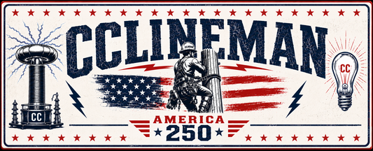 CCLINEMAN BUMPER STICKER