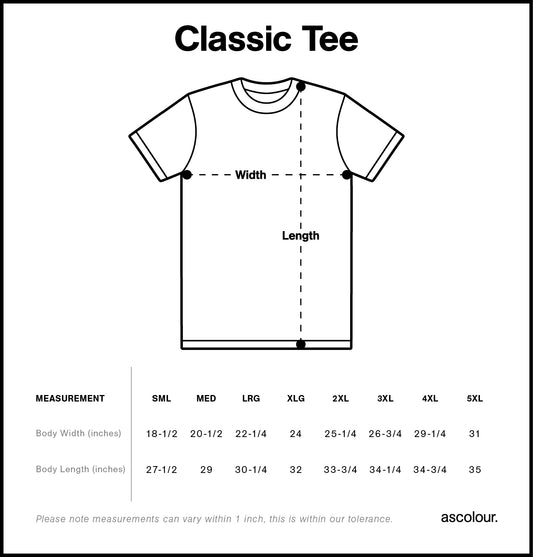 "VERTICAL SPINE" TEE